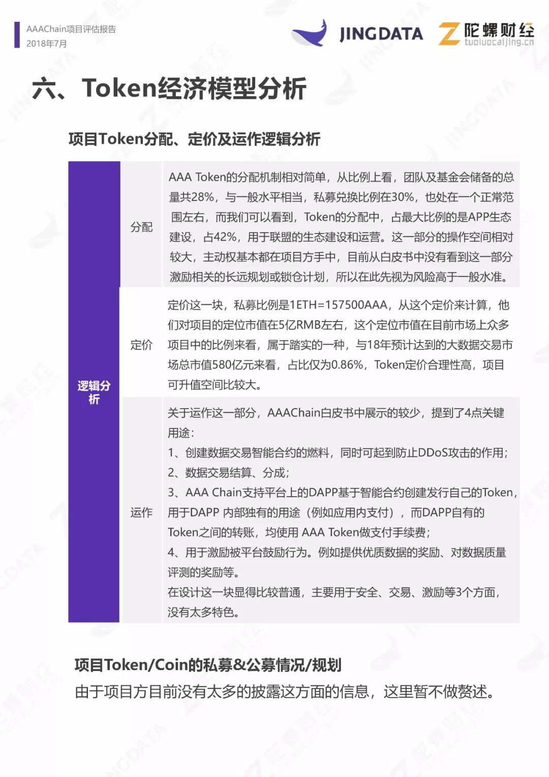 AAAChain项目评级：B|鲸准研究院&陀螺研究院联合发布配图(20)