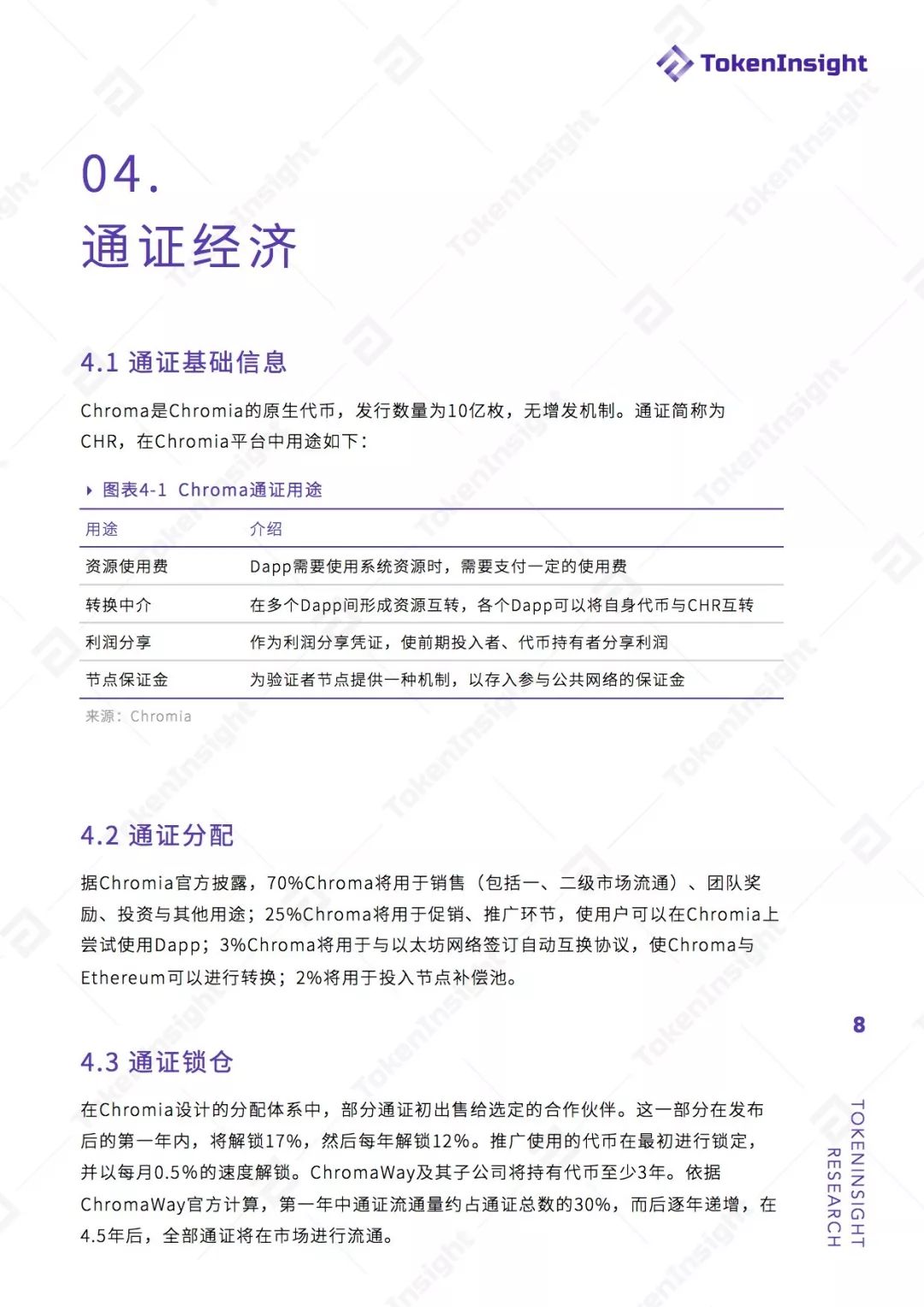 Chromia项目评级：B ，展望稳定 | TokenInsight配图(8)