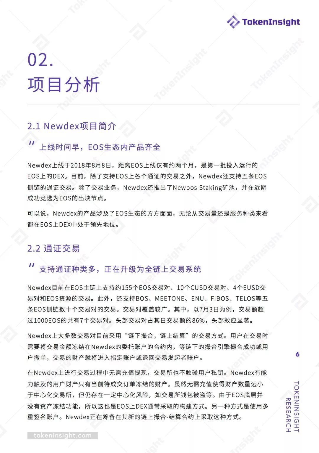 Newdex 研究报告 | TokenInsight配图(6)