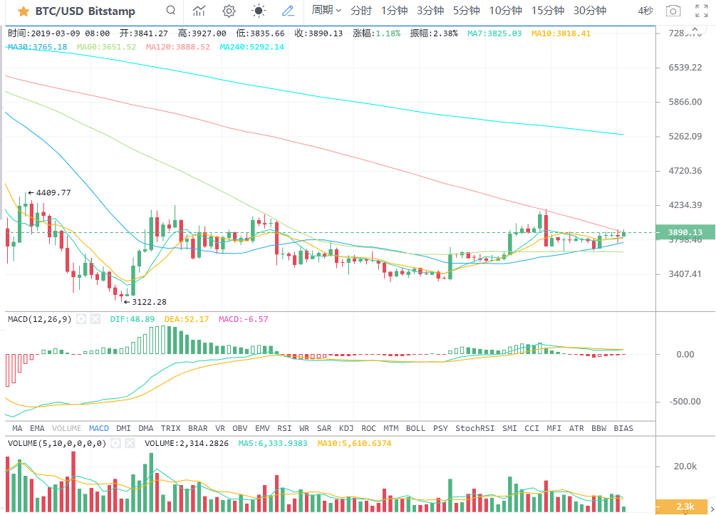 BTC仍有上行空间，哪些币种里会酝酿机会？/3.09趋势配图(2)